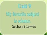 Unit 9 My favorite subject is science Section B 1a-2c教学课件  2022-2023学年人教版七年级英语上册