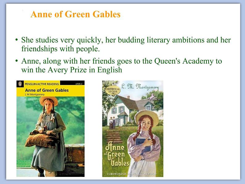 Lesson 13 Anne of Green Gables 课件2022-2023学年北师大版英语九年级全册第4页