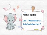 Module 12 Unit 1课件 2022-2023学年外研版八年级英语上册