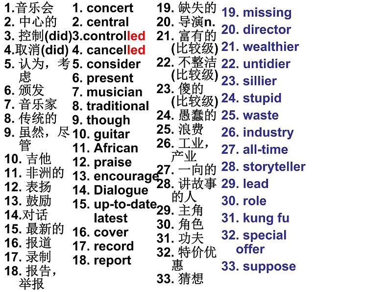 Unit3-4重要知识点归纳（课件） 译林版英语九年级上册期末复习-第2页