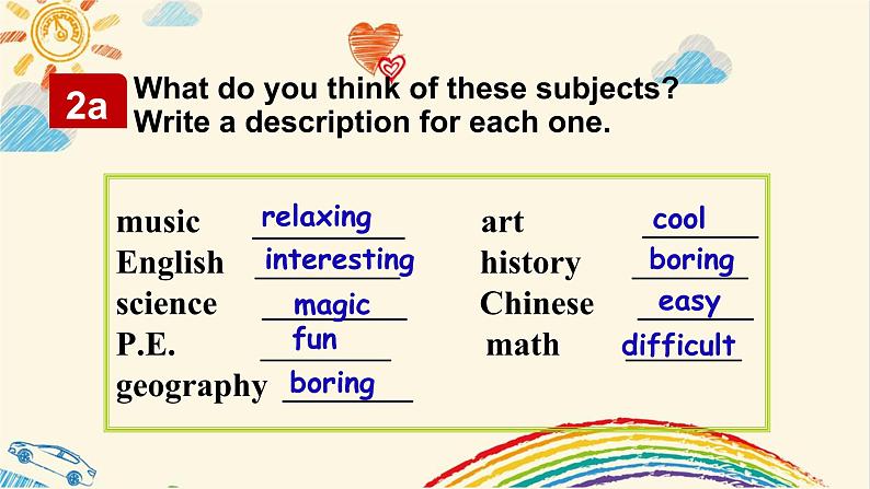 Unit 9 Section B (2a_selfcheck)课件2022-2023学年人教版七年级英语上册第4页