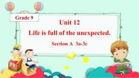 人教新目标 (Go for it) 版九年级全册Unit 12 Life is full of the unexpectedSection A教课课件ppt