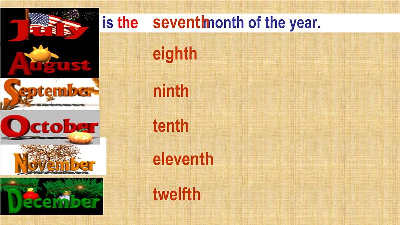 Unit8 When is your birthday(SectionA Grammar 3a-3c) 课件2022-2023学年人教版七年级上册英语第5页