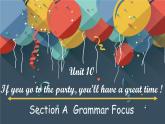 Unit 10 Section A Grammar focus -3c课件2022-2023学年人教版英语八年级上册