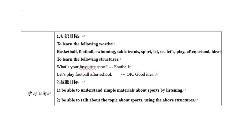 Starter  Module 4 My everyday life  Unit 3 What's your favourite sport 课件 2022-2023学年外研版七年级英语上册01