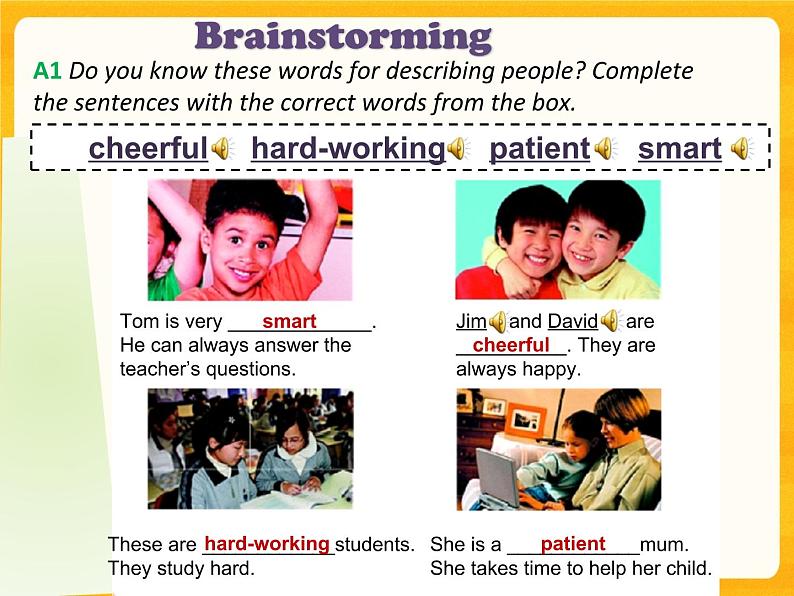 Unit 1 Period 1 课件07