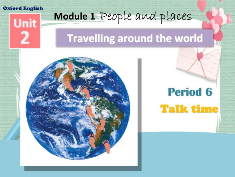 Unit 2 Travelling around the world-Period Talk time 课件01