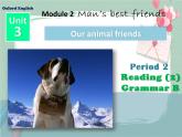 Unit 3 Our animal friends-Period Reading (2) Grammar B 课件