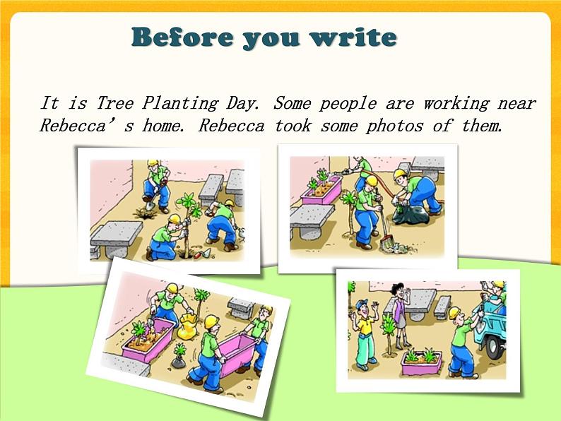 Unit 4 Save the trees-Period Grammar  Writing 课件第3页