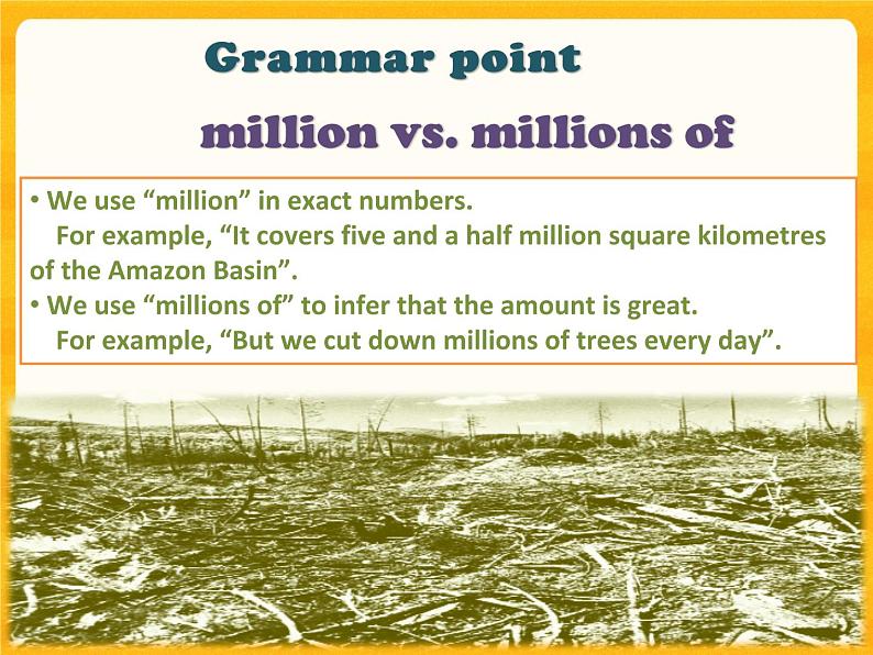 Unit 4 Save the trees-Period More practice Talk time 课件第5页