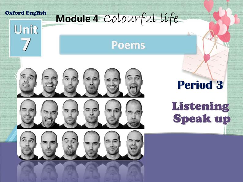 Unit 7 Poems Period 3 Listening&Speakup 课件01