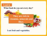Lesson 3 Good food, good health课件PPT