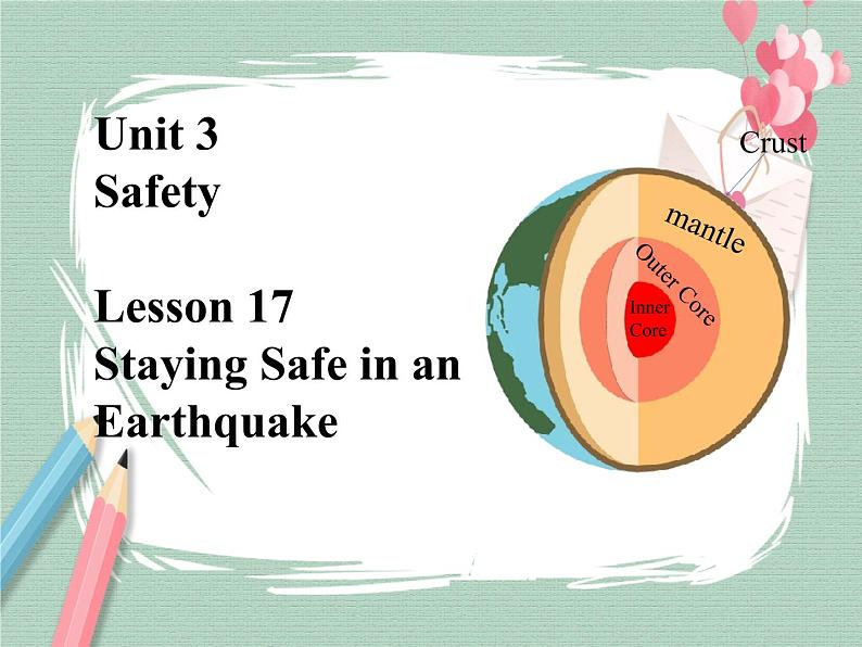 Lesson 17 Staying Safe in an Earthquake备课件01