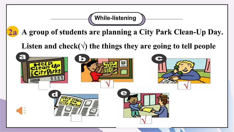 Unit2 I'll help to clean up the city paks SectionA（2a-2d）课件+教案+音视频素材05
