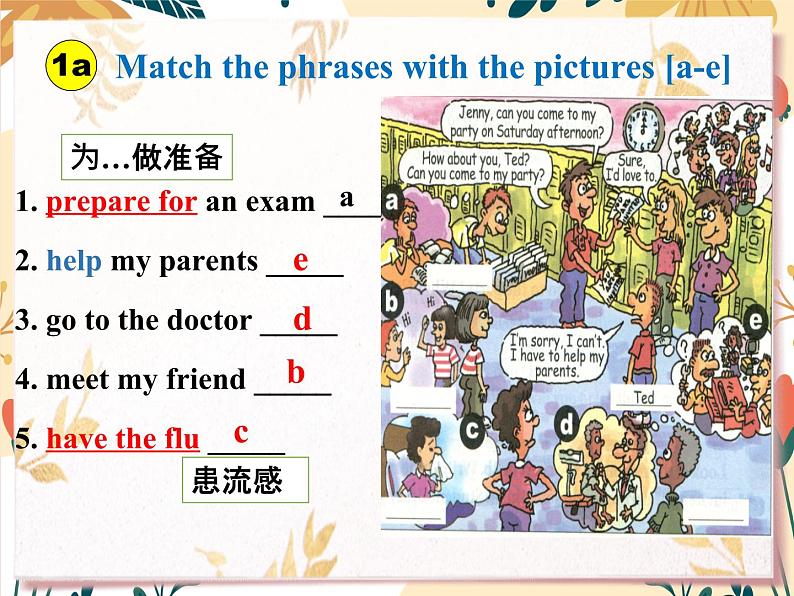 Unit9 SectionA 1a-2c课件2022-2023学年人教版英语八年级上册07