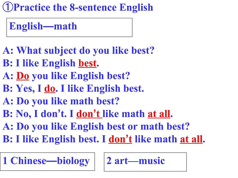 Unit 9 Section A 1a-2d 课件 2022-2023学年人教版七年级英语上册第8页