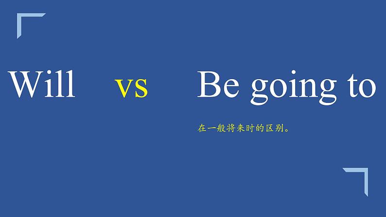 Module 4 unit 1 will 和 be going to 课件2021-2022学年外研版七年级英语下册02