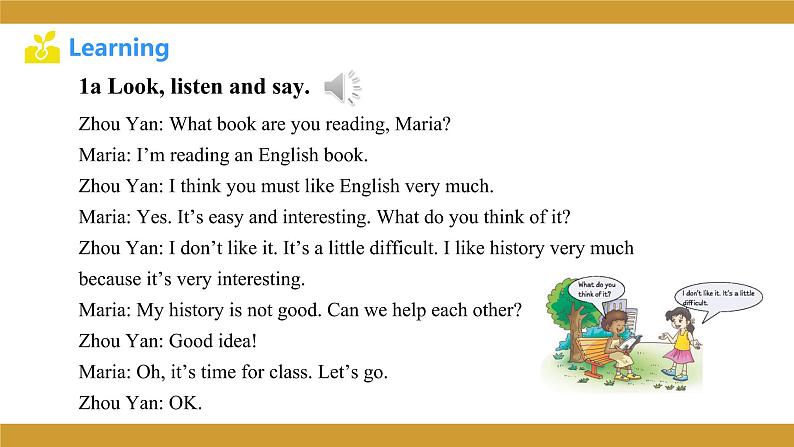 仁爱版七年级英语下册 Unit 5 Topic 3 Section B 授课课件07