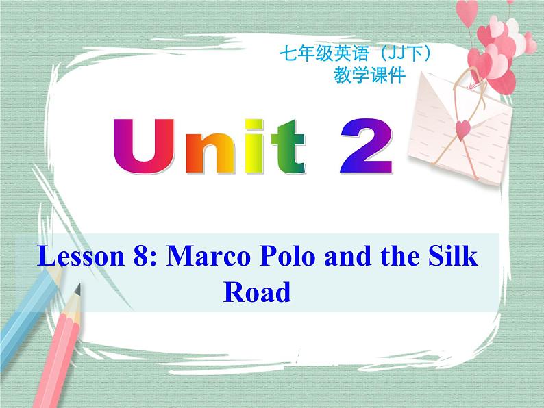 Unit 2 lesson 8课件01