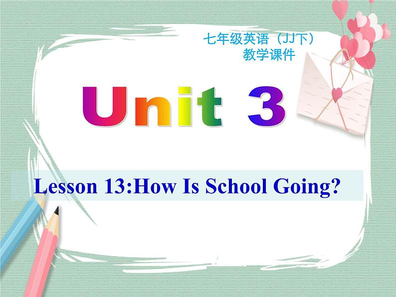 Unit 3 lesson 13课件01