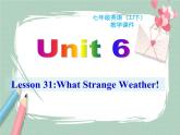 Unit 6 lesson 31课件