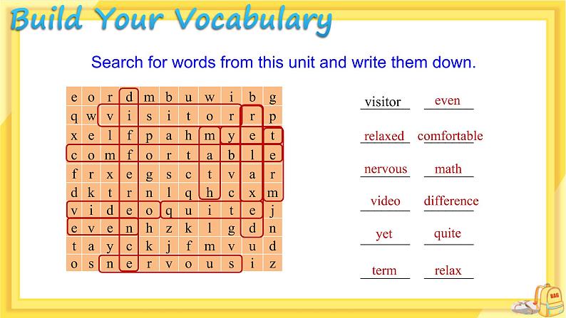 Unit 3 School Life Unit Review（课件PPT+教案+练习）04