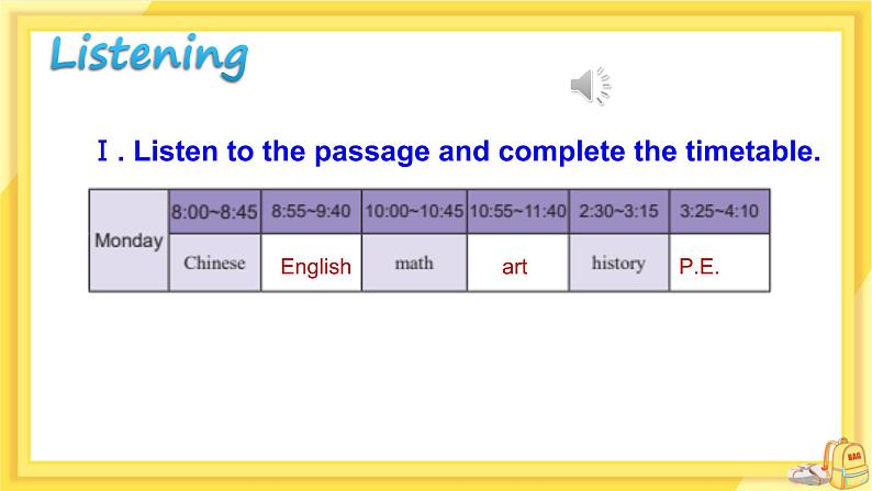 Unit 3 School Life Unit Review（课件PPT+教案+练习）06