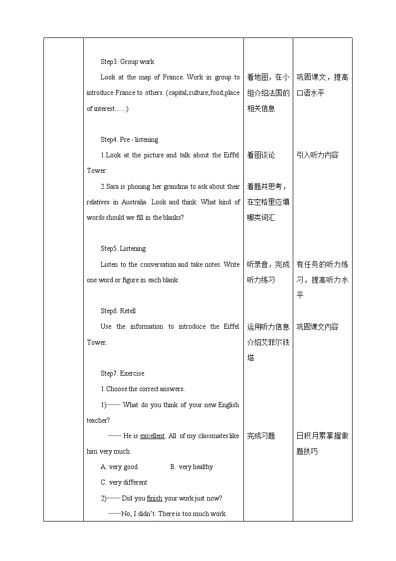 Unit 2 Travelling around the world Period 2 Reading II & Listening课件+教案+导学案+素材+同步练习02