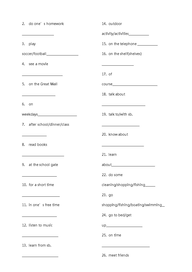 Review of Unit 5导学案第2页