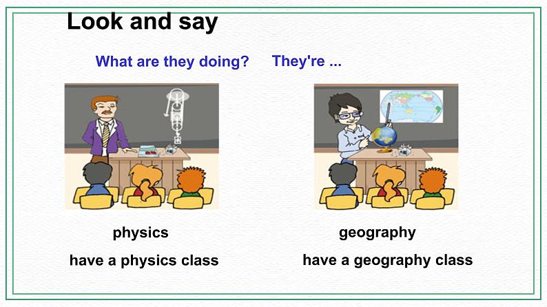 Unit 5 Our school life Topic 3 My school life is very interesting Section A 课件第4页
