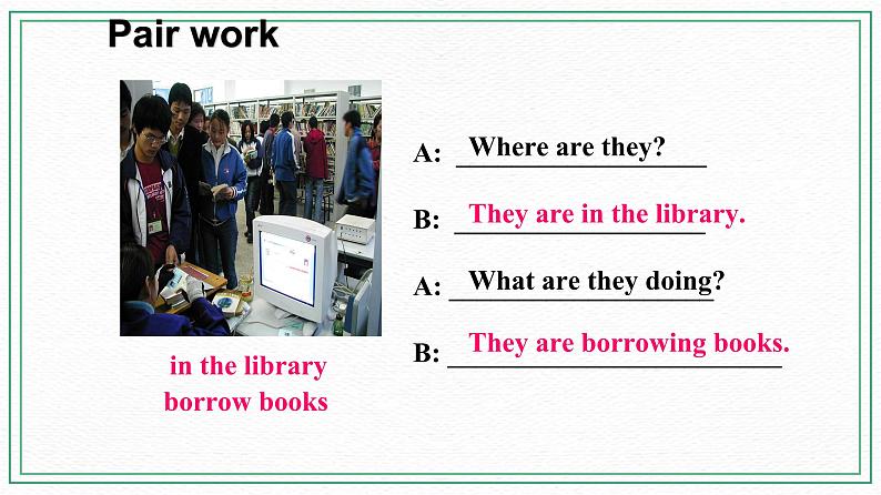 Unit 5 Topic 2 A few students are running around the playground. Section B 课件+教案+练习+音视频06