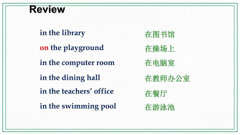 Unit 5 Topic 2 A few students are running around the playground. Section C 课件+教案+练习+音视频02