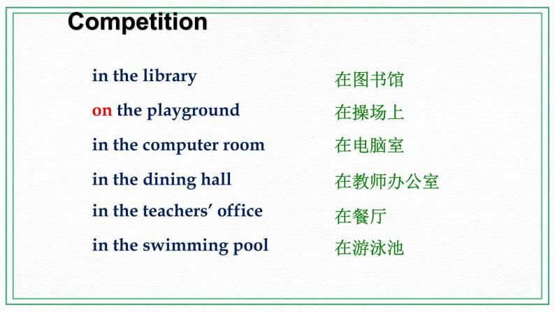 Unit 5 Topic 2 A few students are running around the playground. Section C 课件+教案+练习+音视频03