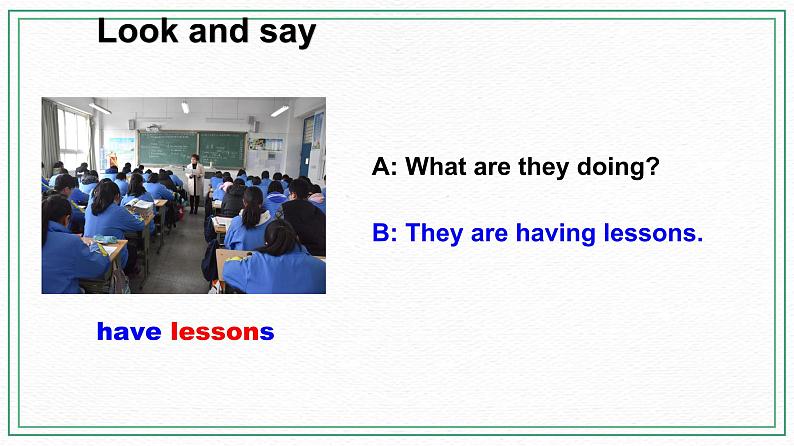 Unit 5 Topic 2 A few students are running around the playground. Section C 课件+教案+练习+音视频07