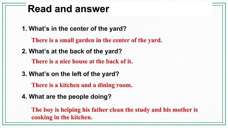 Unit 6 Topic 1 There is a study next to my bedroom. Section C课件+教案+音视频07