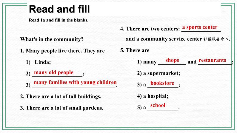Unit 6 Topic 2 My home is in an apartment building.Section C课件第6页