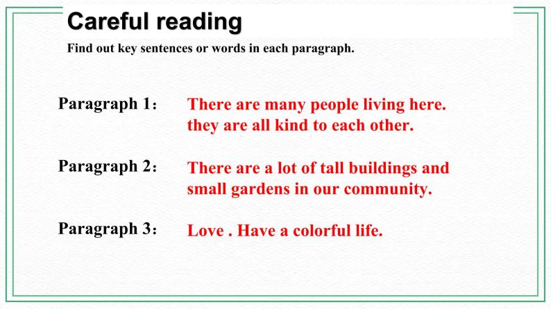 Unit 6 Topic 2 My home is in an apartment building.Section C课件+教案+音视频08