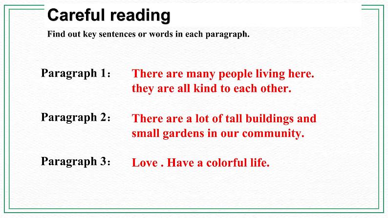 Unit 6 Topic 2 My home is in an apartment building.Section C课件第8页