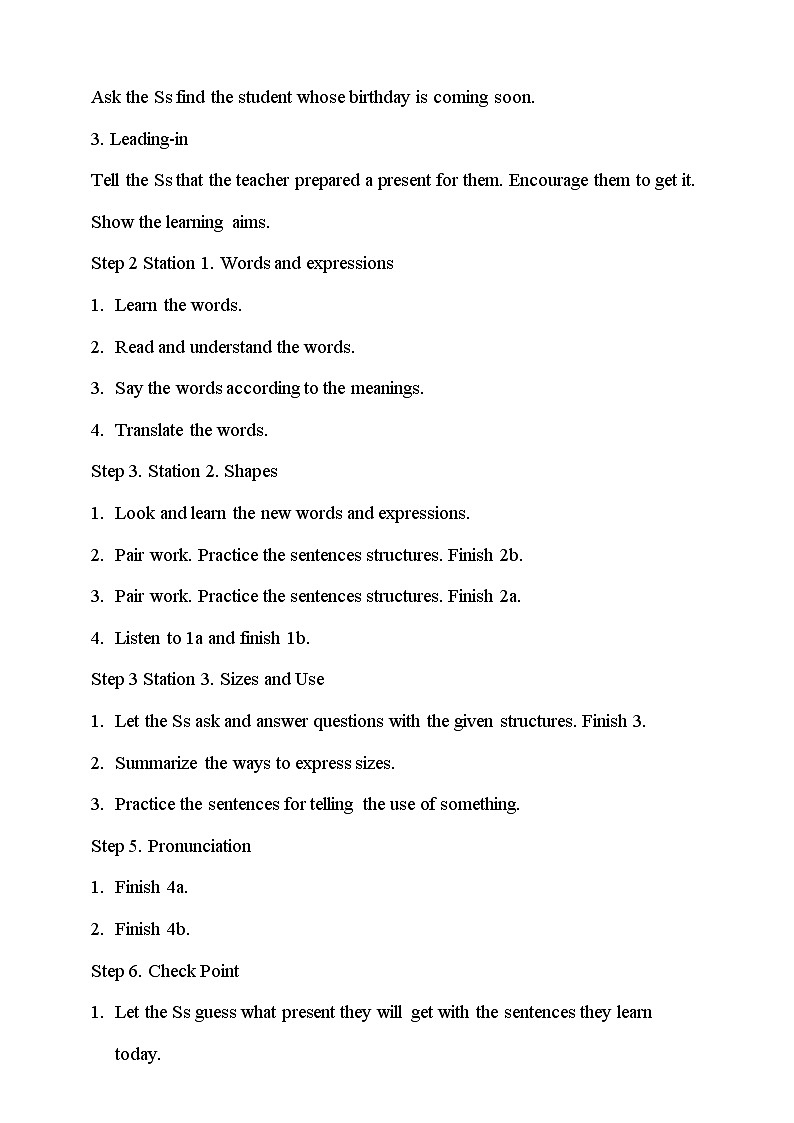 Unit 7 Topic 1 When is your birthday_ Section C 教案第2页