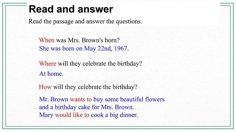 Unit 7 Topic 1 When is your birthday_ Section D课件+教案+音视频08