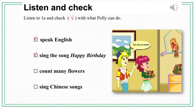 Unit 7 Topic 2 Can you sing an English song_ Section B课件+教案+音视频05