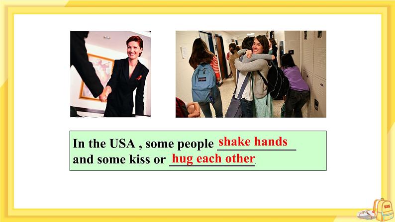 Module 11 Unit 2 Here are some ways to welcom them（课件PPT+教案+练习）05