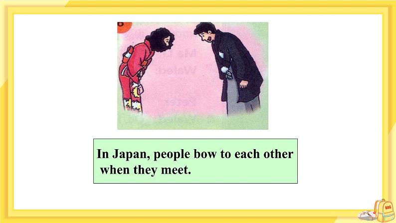 Module 11 Unit 2 Here are some ways to welcom them（课件PPT+教案+练习）07