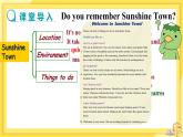 Unit 3  Welcome to Sunshine Town Task（课件PPT+教案+练习）