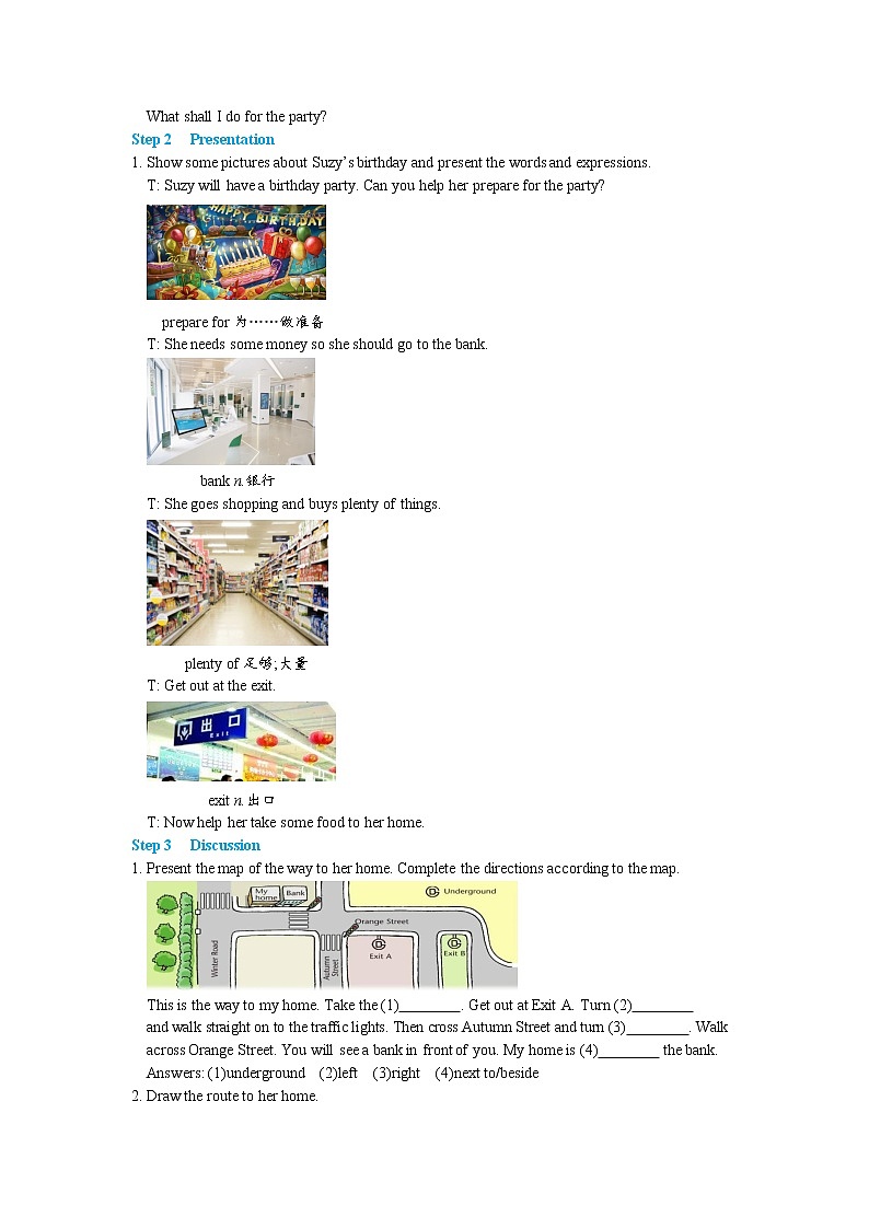 Unit 4  Finding your way Task（课件PPT+教案+练习）02