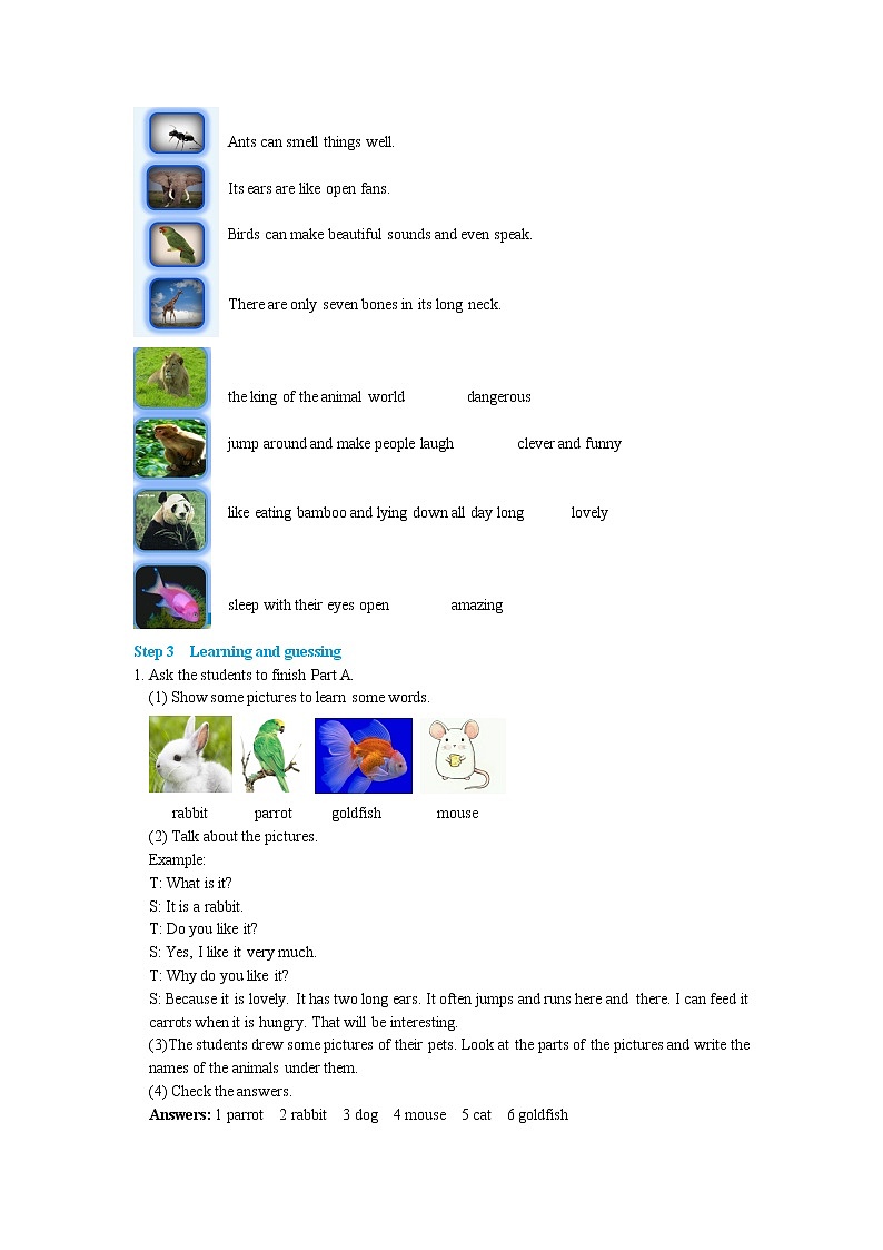 Unit 8 Pets Comic strip＆Welcome to the unit（课件PPT+教案+练习）02