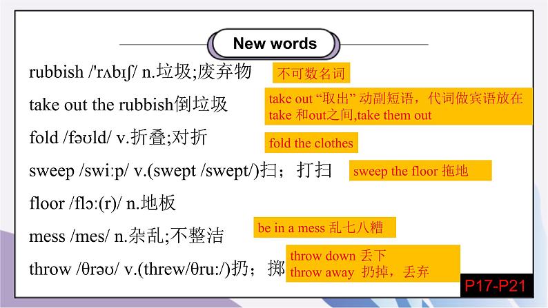 Unit3 Could you please clean your room SectionA（1a-1c）课件+教案+音视频素材02