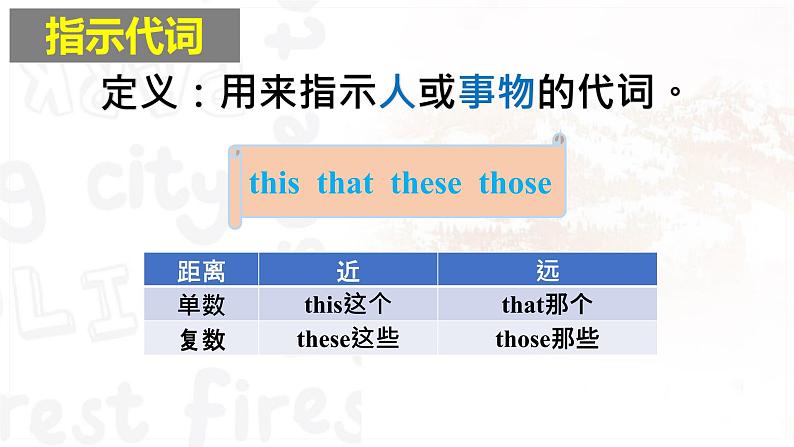 外研版初中英语七上语法Module 2---指示代词名词所有格课件PPT02