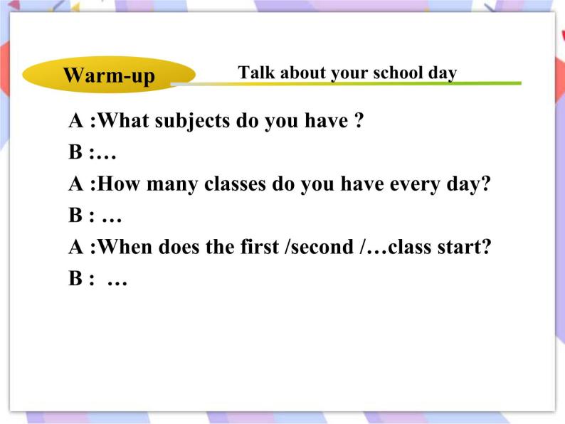 Unit 3 School Life Lesson 13  How Is School Going_ 课件＋音频03