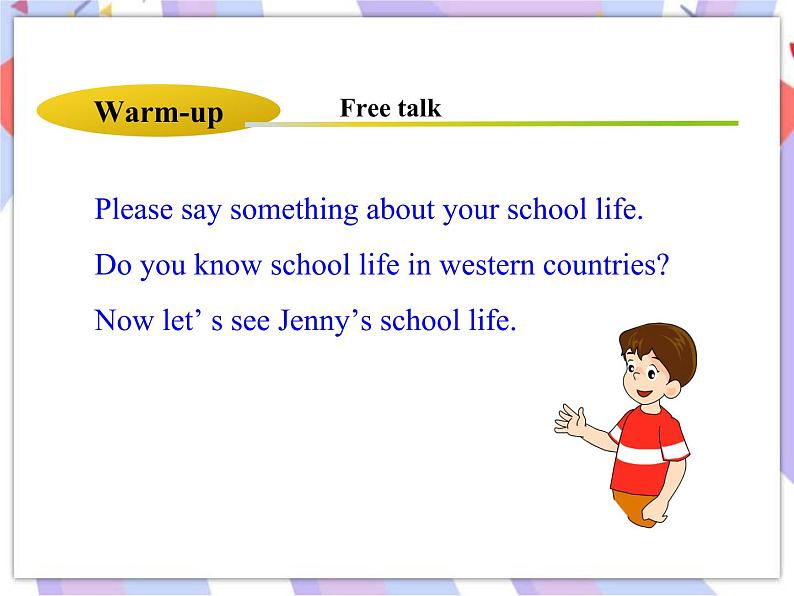 Unit 3 School LifeLesson 14  Jenny's School Life 课件＋音频03